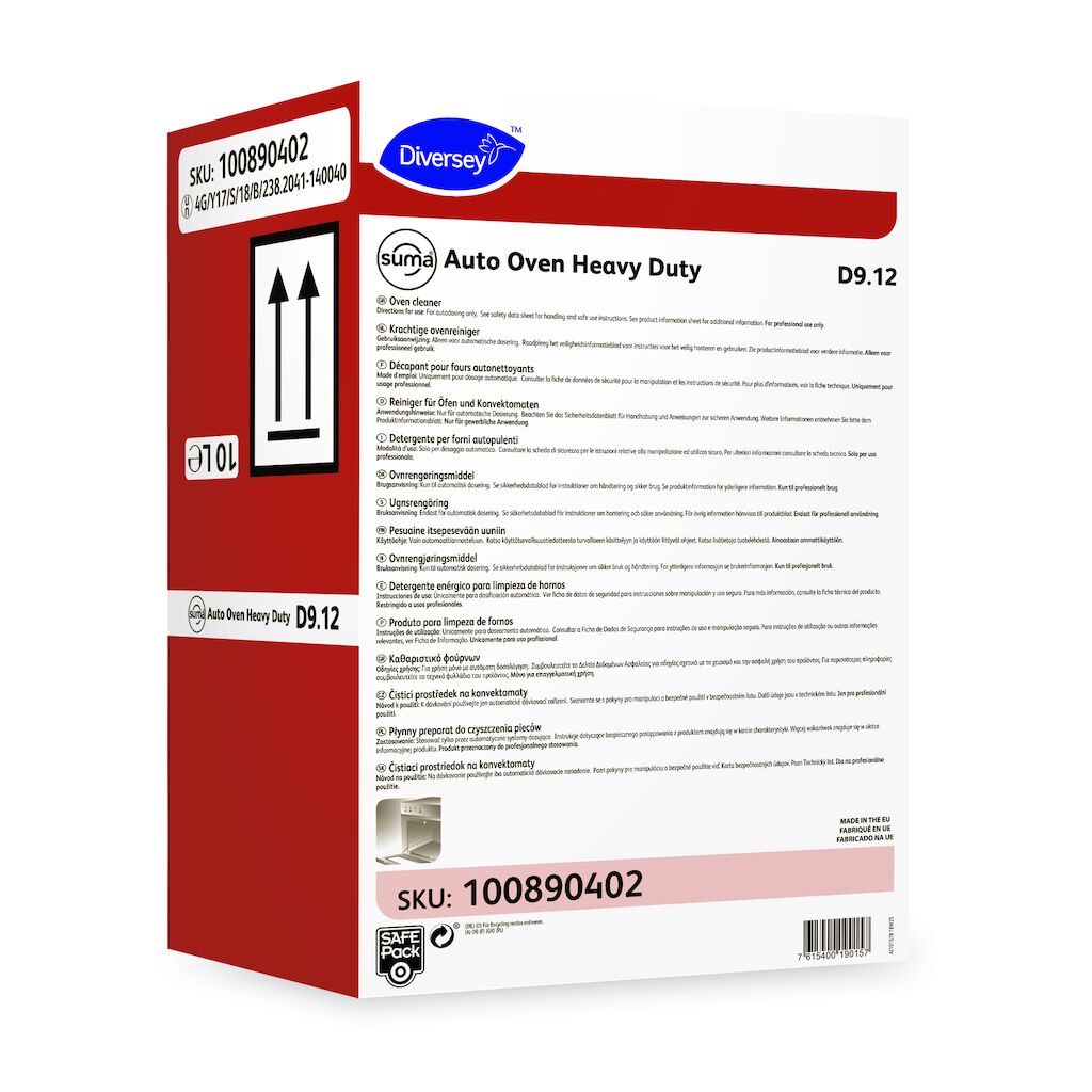 Suma Auto Oven Heavy Duty D9.12 10L - Liquid heavy duty oven cleaner