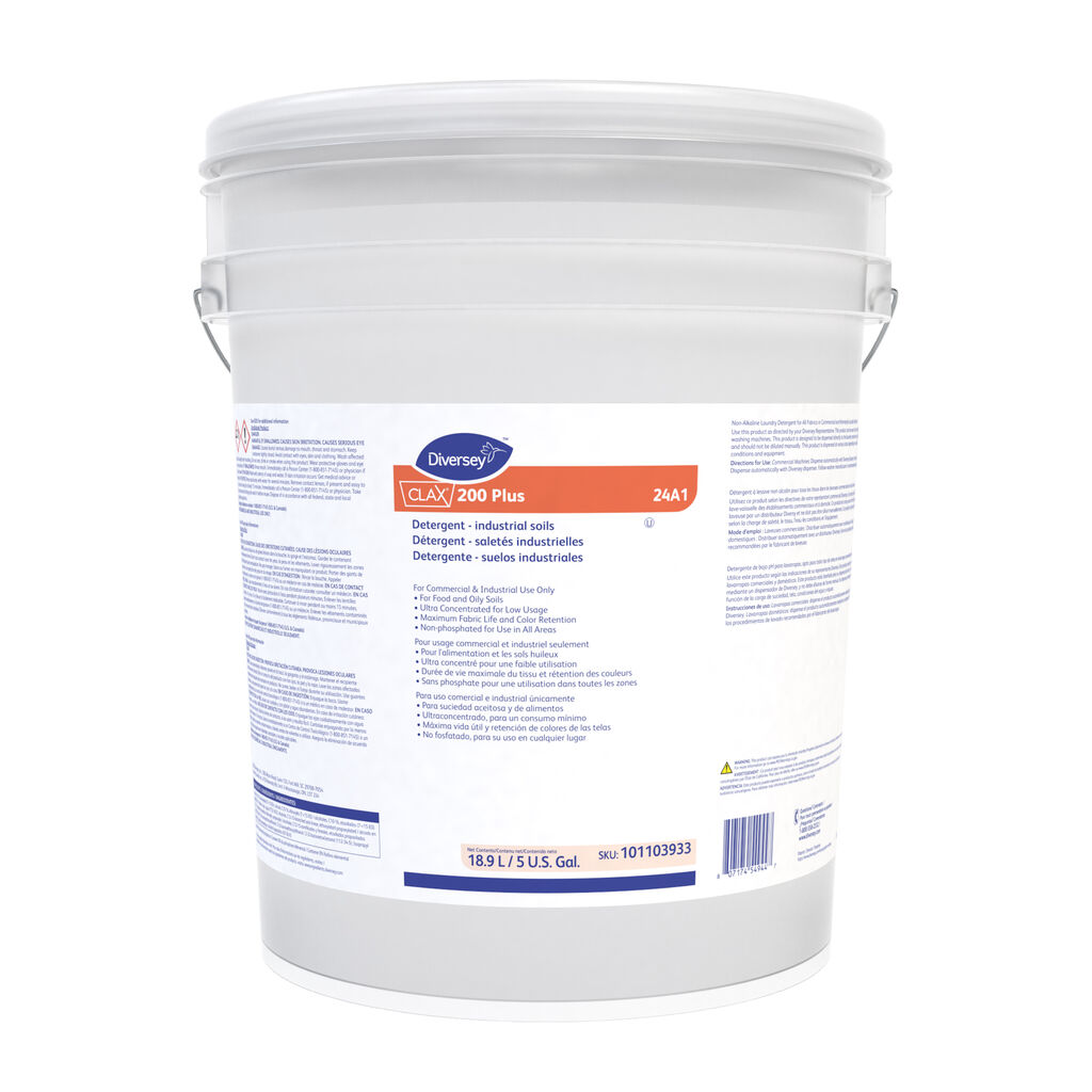 Clax® 200 Plus 24A1 24A1, 5gal - Detergent - industrial soils