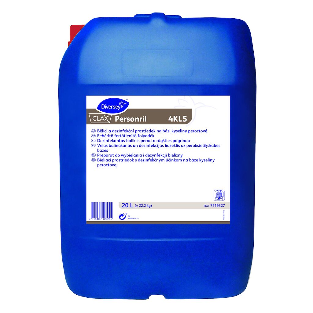 Clax Personril 4KL5 20L - preparat do wybielania i dezynfekcji bielizny