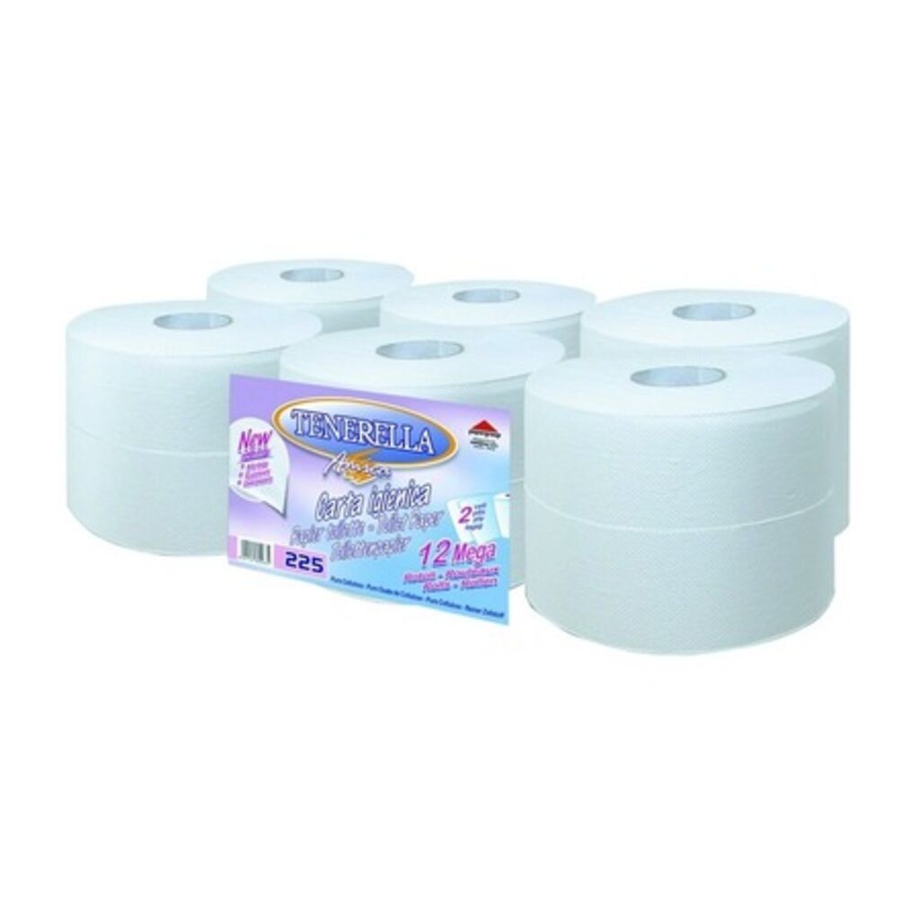 Toilet Paper Jumbo White 12x - Bílý