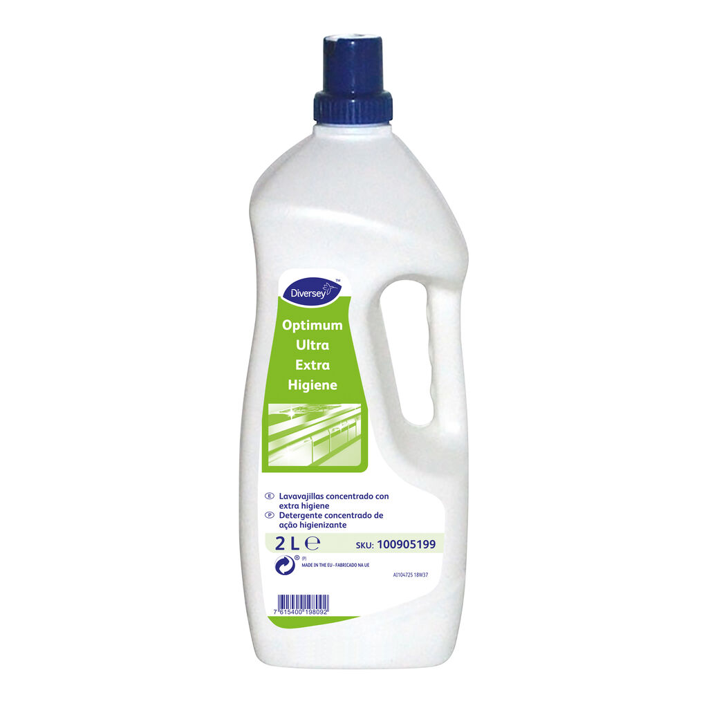 Optimum Ultra Extra 6x2L - Lavavajillas concentrado para lavado manual