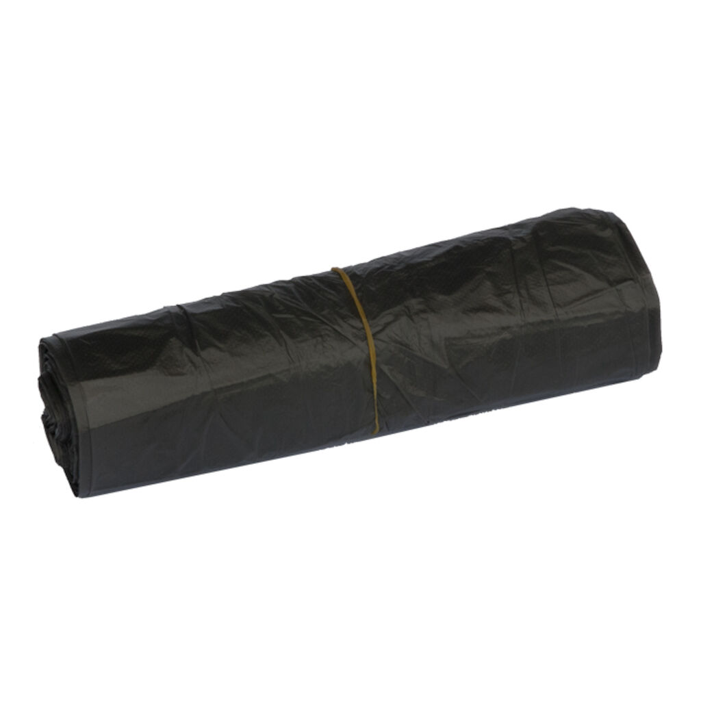Sacco per rifiuti - HDPE 50pz - 10L / 9 my - Nero
