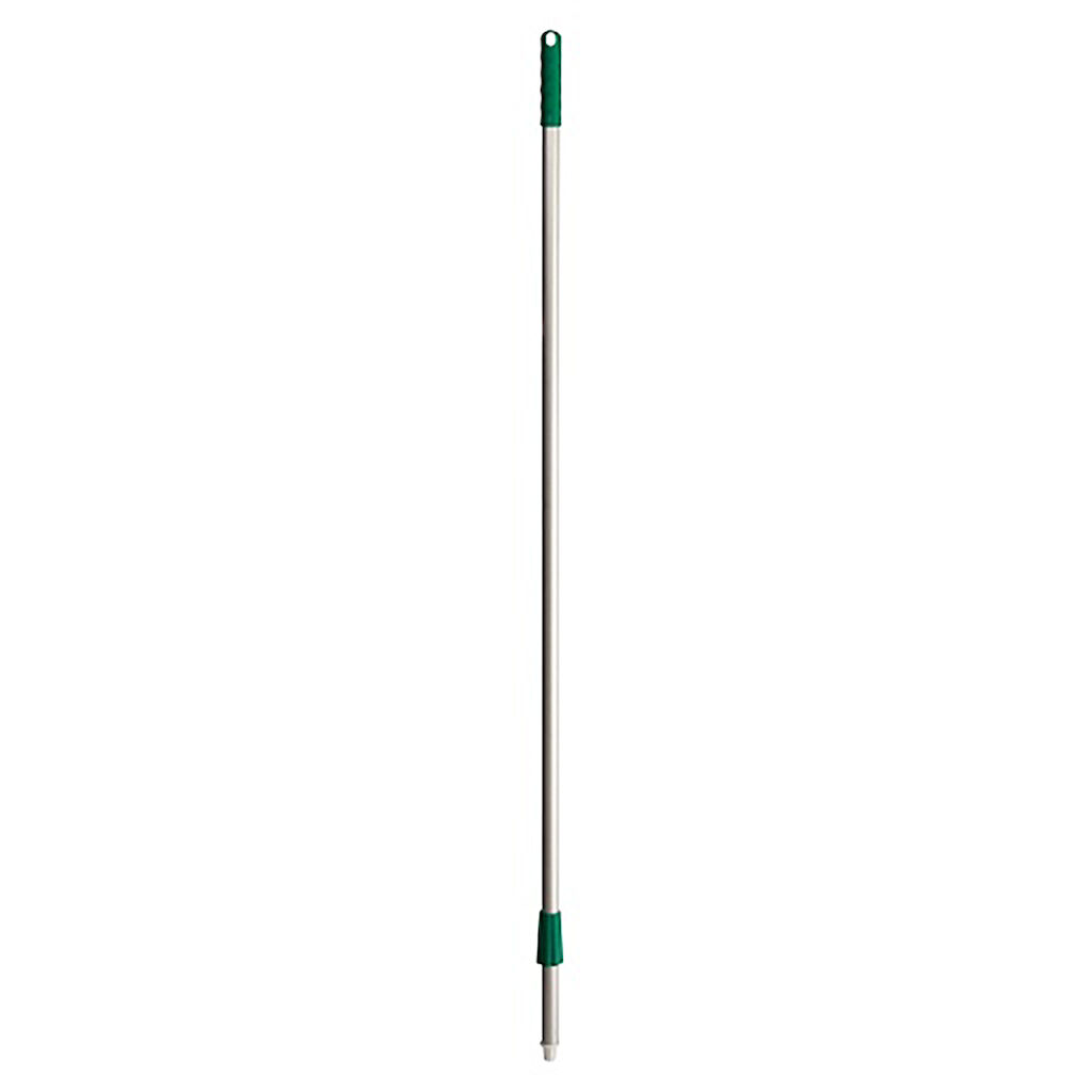 Aluminium Steel 1st - 145 cm / ø 25 mm - Groen - Voor vloerwissers, zachte en harde bezems en schrobborstels