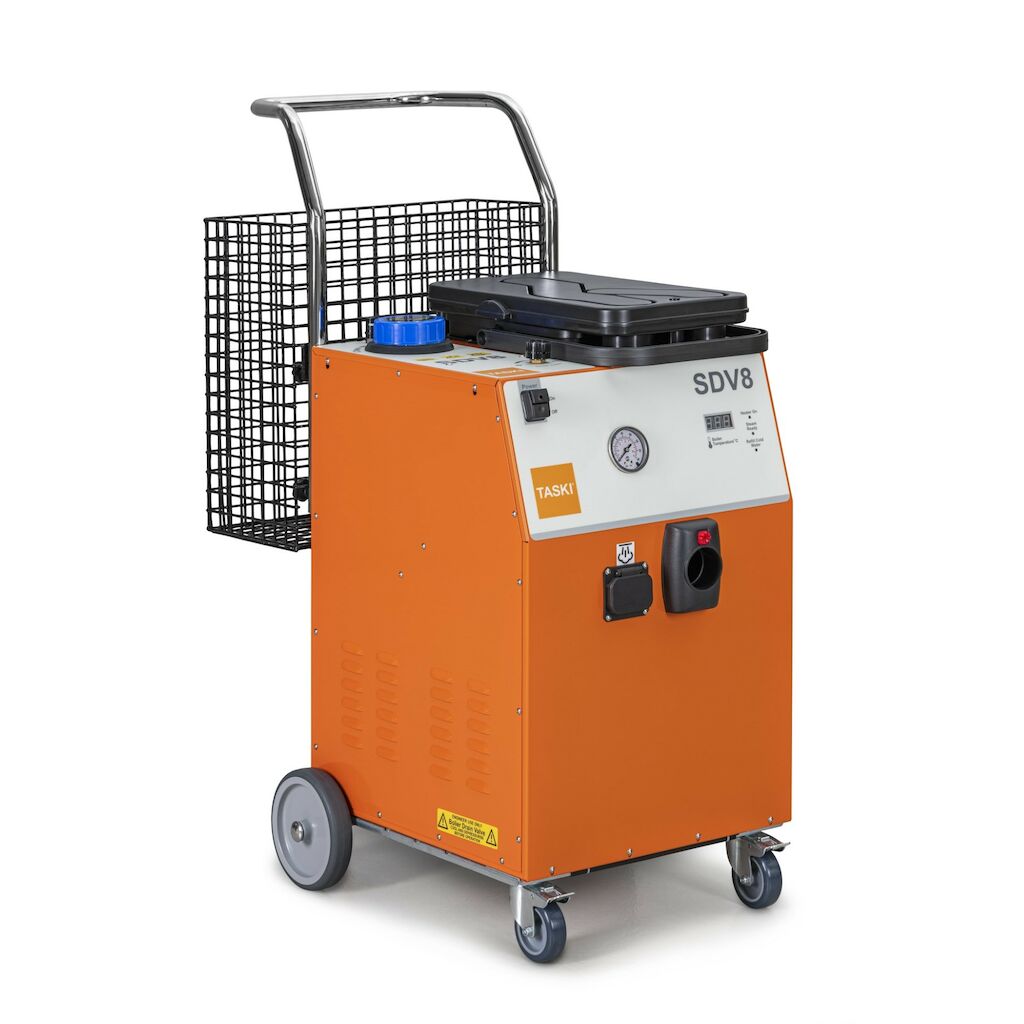 TASKI Steam SDV8 1pc - Nettoyeur vapeur avec aspiration et détergent