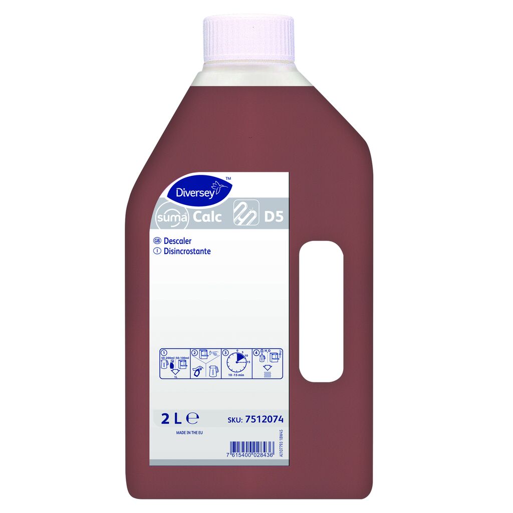 Suma Calc D5 6x2L - Disincrostante concentrato per uso periodico
