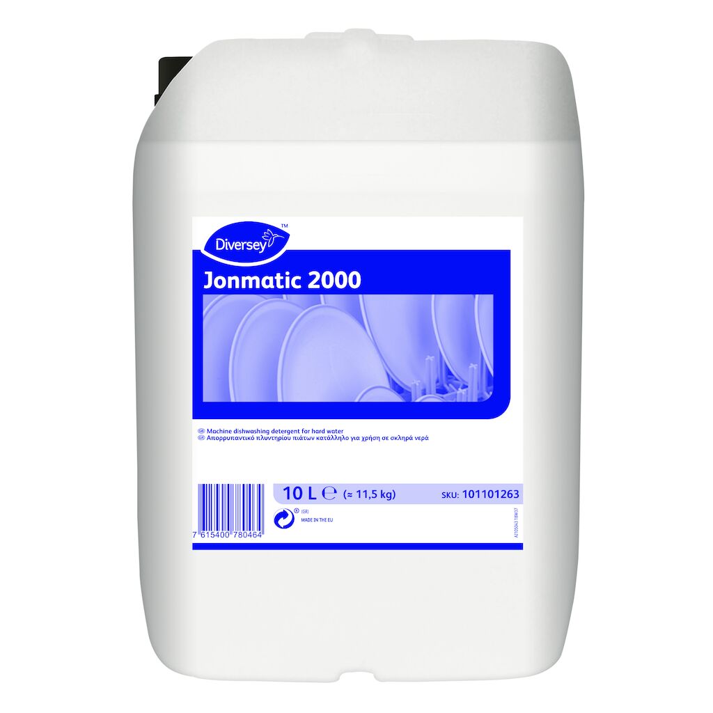 Jonmatic 2000 10L - Απορρυπαντικό πλυντηρίου πιάτων για χρήση σε σκληρά νερά