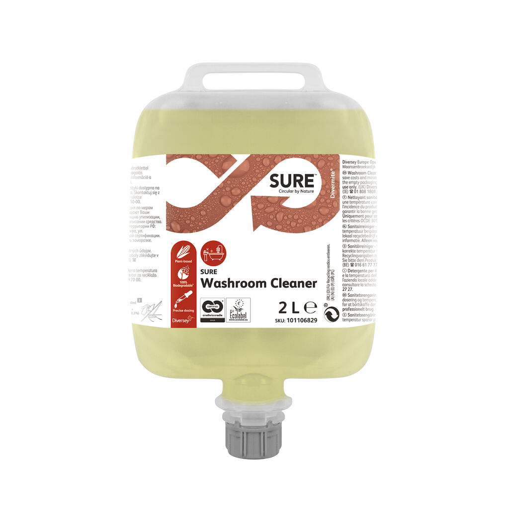 SURE Washroom Cleaner DVM 3x2L