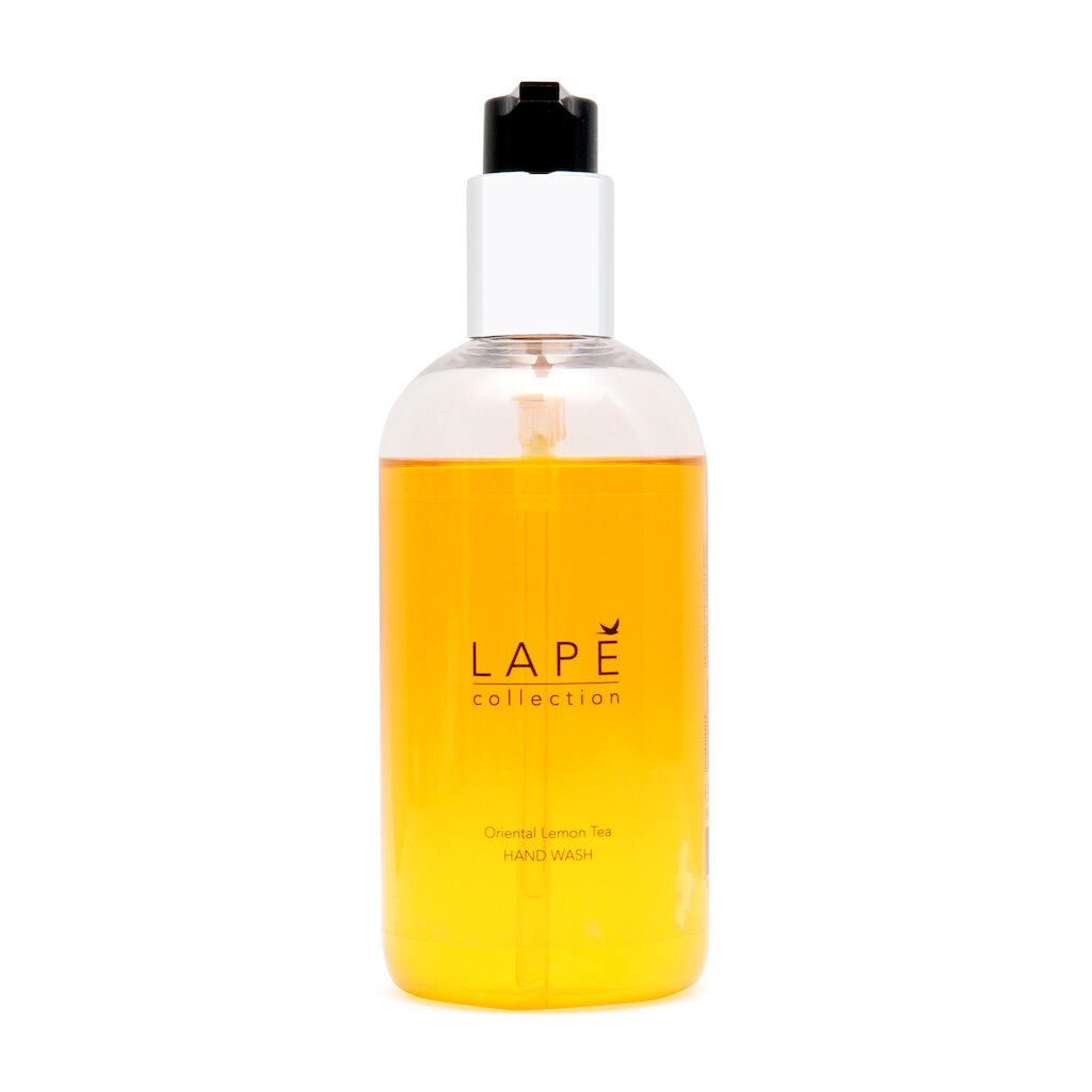 LAPĒ Collection Oriental Lemon Tea Hand Wash 8x0.3L - Preparat do mycia rąk o zapachu orientalnej herbaty z aromatem cytrynowym