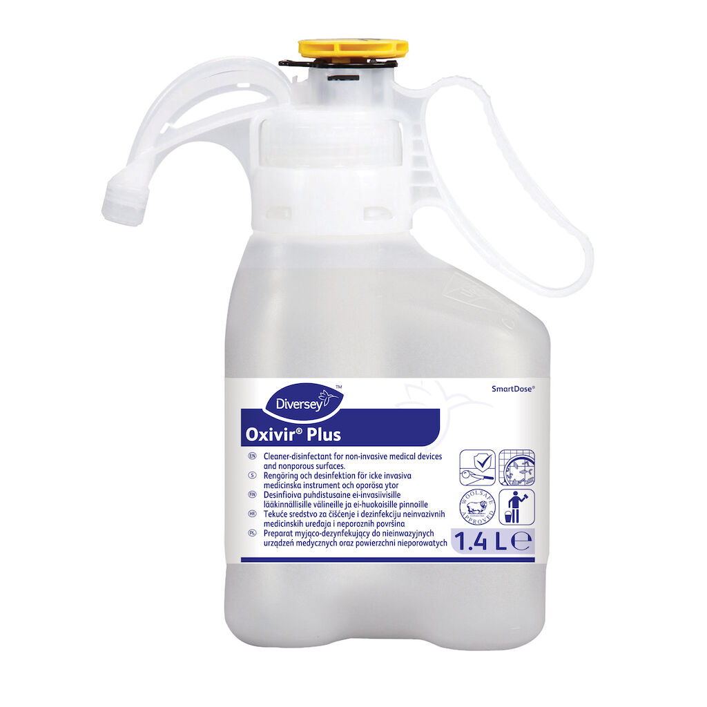 Oxivir Plus SmartDose 1.4L - Cleaner & disinfectant for non-porous hard surfaces