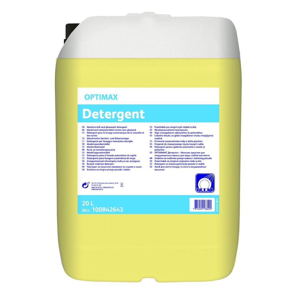 OPTIMAX Detergent 20L - Απορρυπαντικό για το πλυντήριο πιάτων και ποτηριών