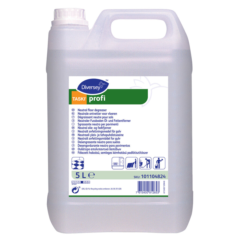 TASKI profi 2x5L - Neutraler Bodenreiniger und Fettlöser