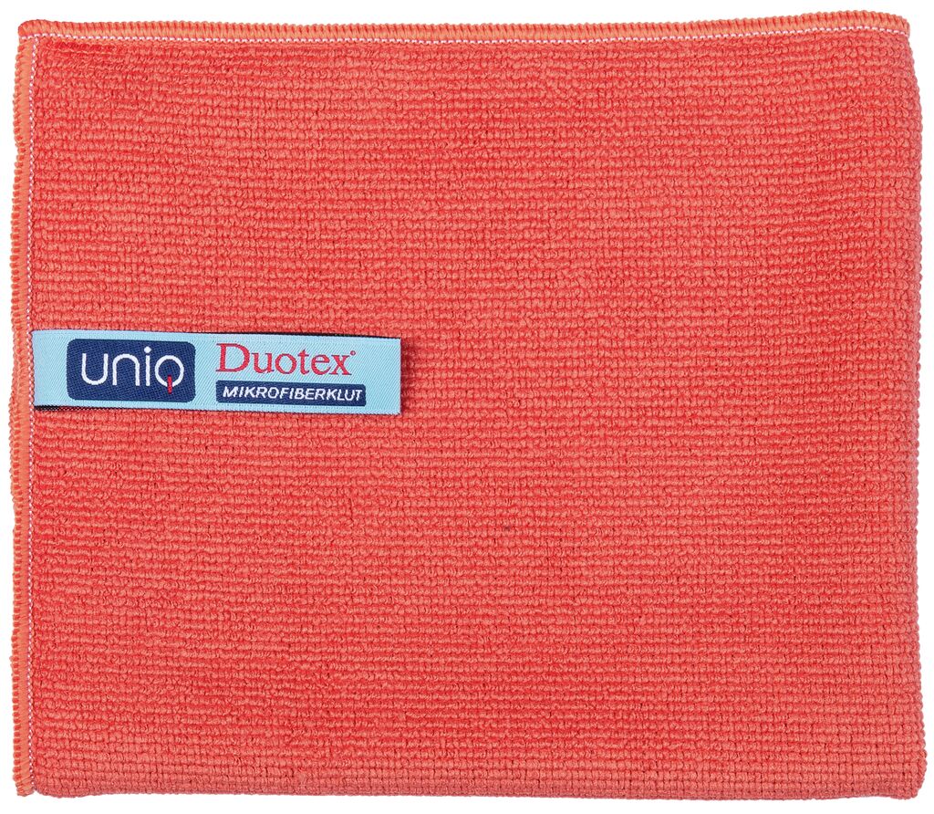 UNIQ DUOTEX MIKROFIBERKLUT 10x - Rød