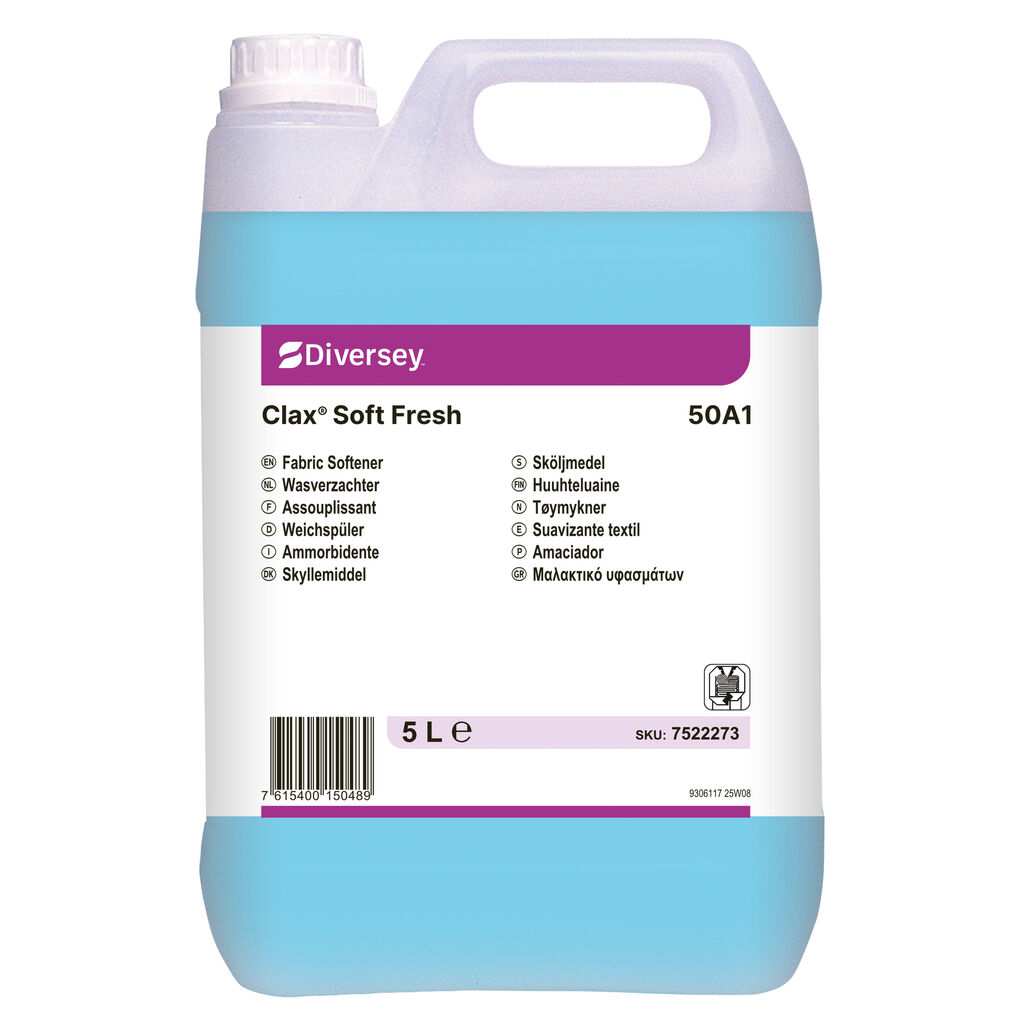 Clax Soft Fresh 50A1 2x5L - Assouplissant
