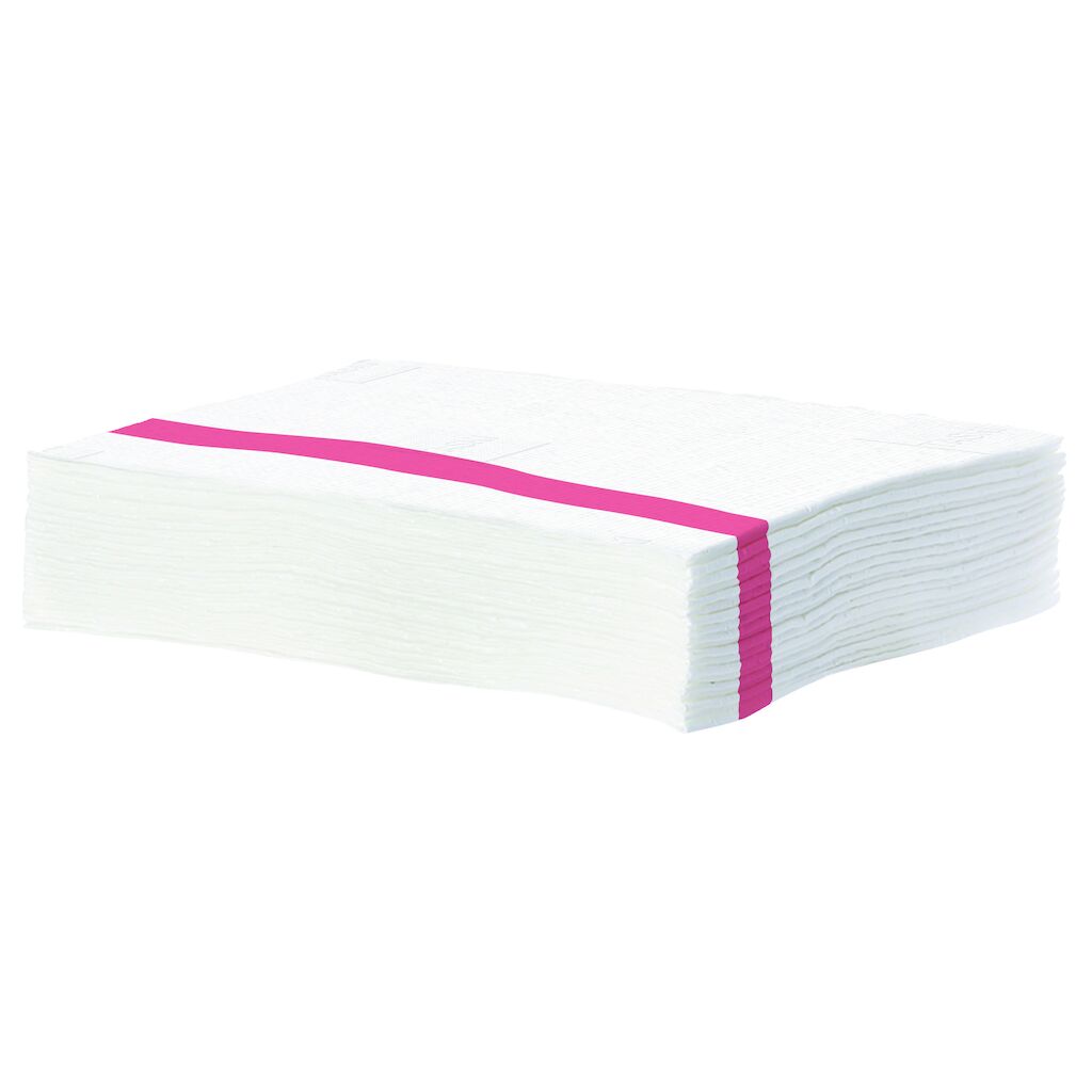 TASKI SUM Microvezeldoek 40x40st - 41,6 x 33,8 cm - Rood - Premium disposable microvezeldoek voor eenmalig gebruik