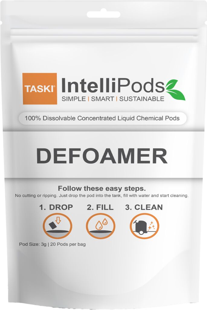 TASKI® IntelliPods Defoamer, 20ea