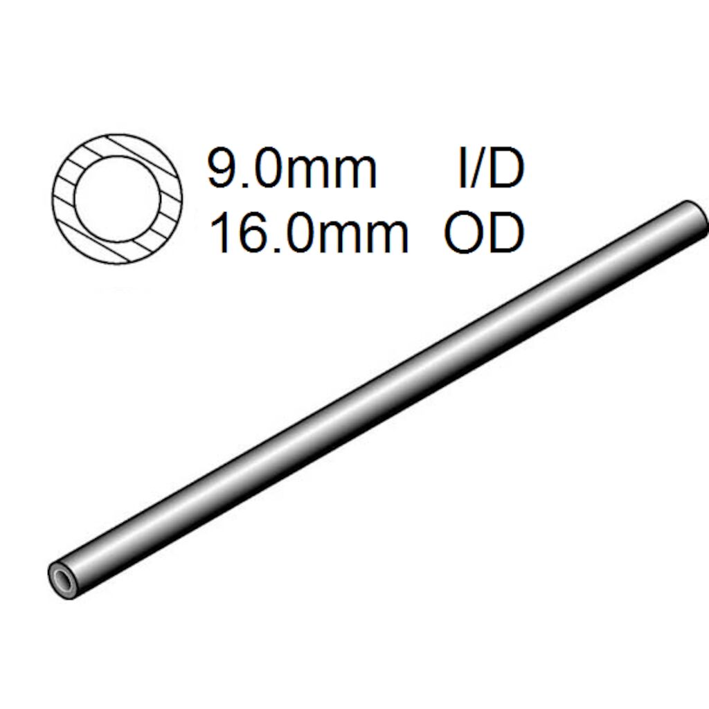 61013-94 Hose 9/16x540 EPDM 1Buc.