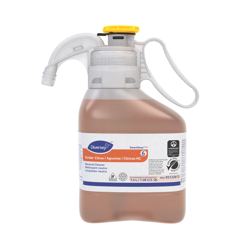 Stride® Citrus Neutral Cleaner 6, 1.4L, 2/CT - Neutral Cleaner