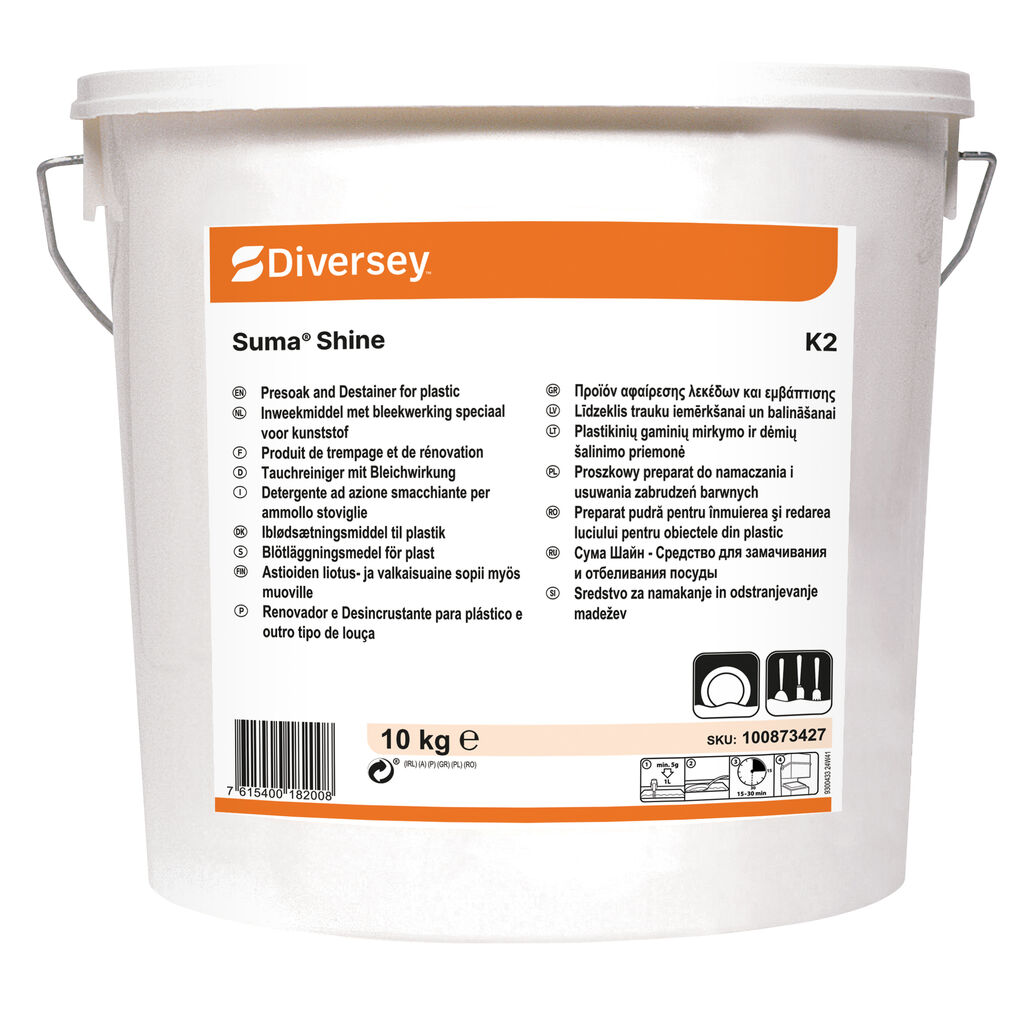 Suma Shine K2 10kg - Poudre de trempage et de rénovation