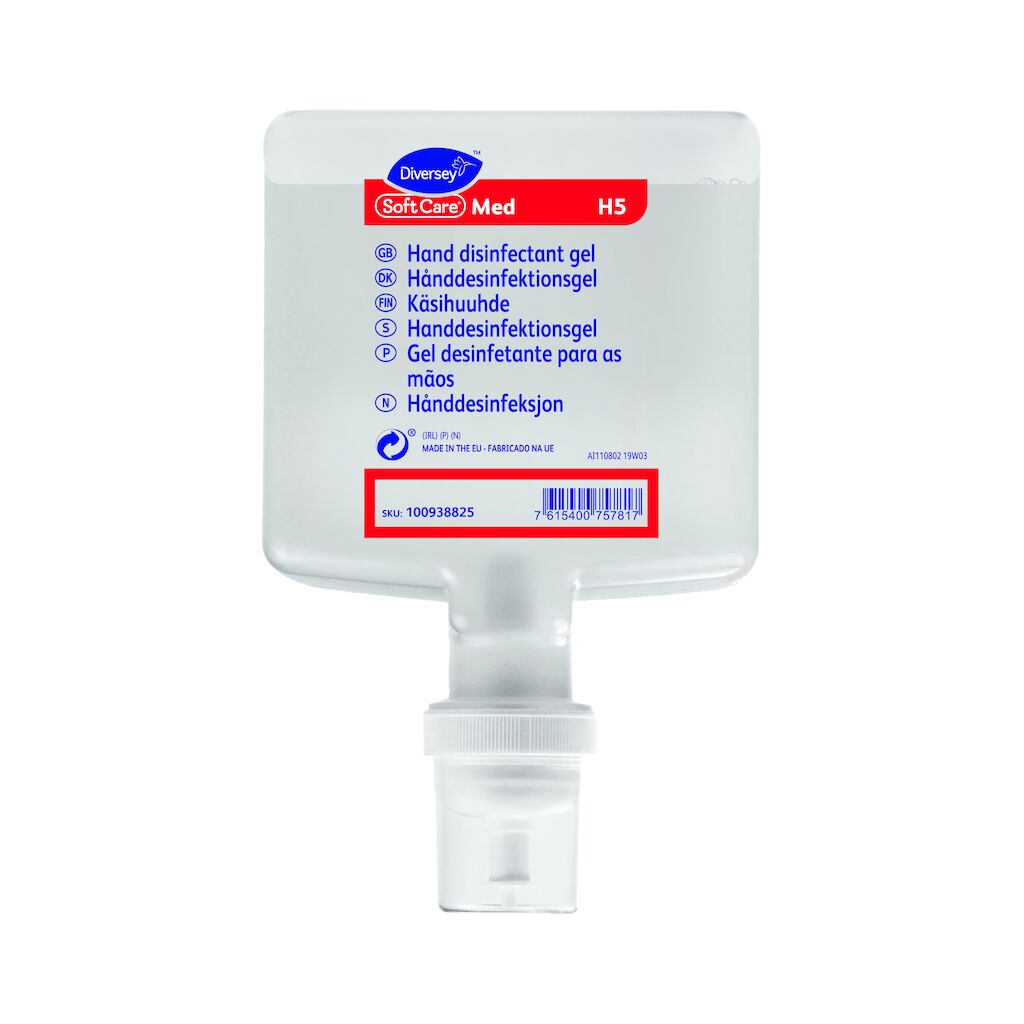 Soft Care MED H5 4x1.3L - Hand disinfectant