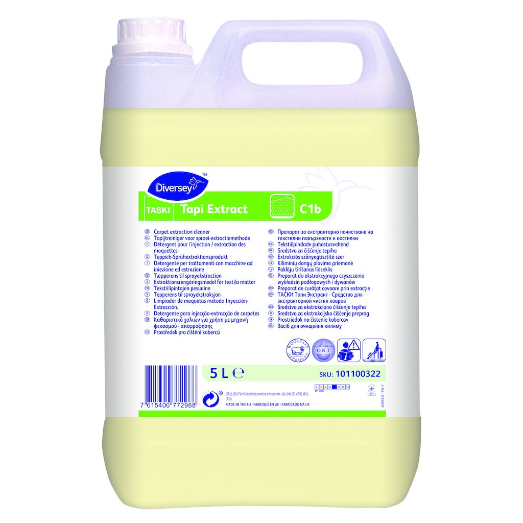 TASKI Tapi Extract C1b 2x5L - Preparat de curăţat covoare prin extracţie