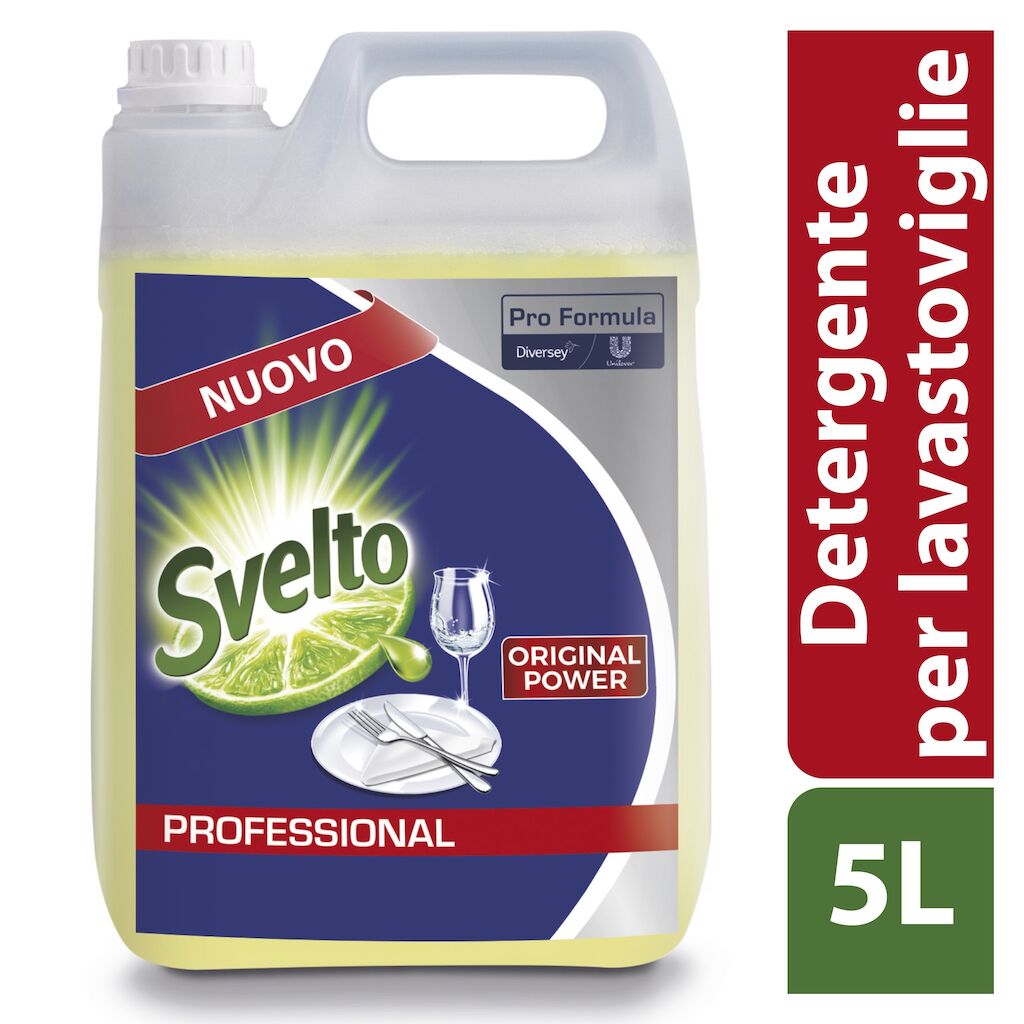 Svelto Lavastoviglie Original Power 2x5L - Detergente liquido per lavastoviglie