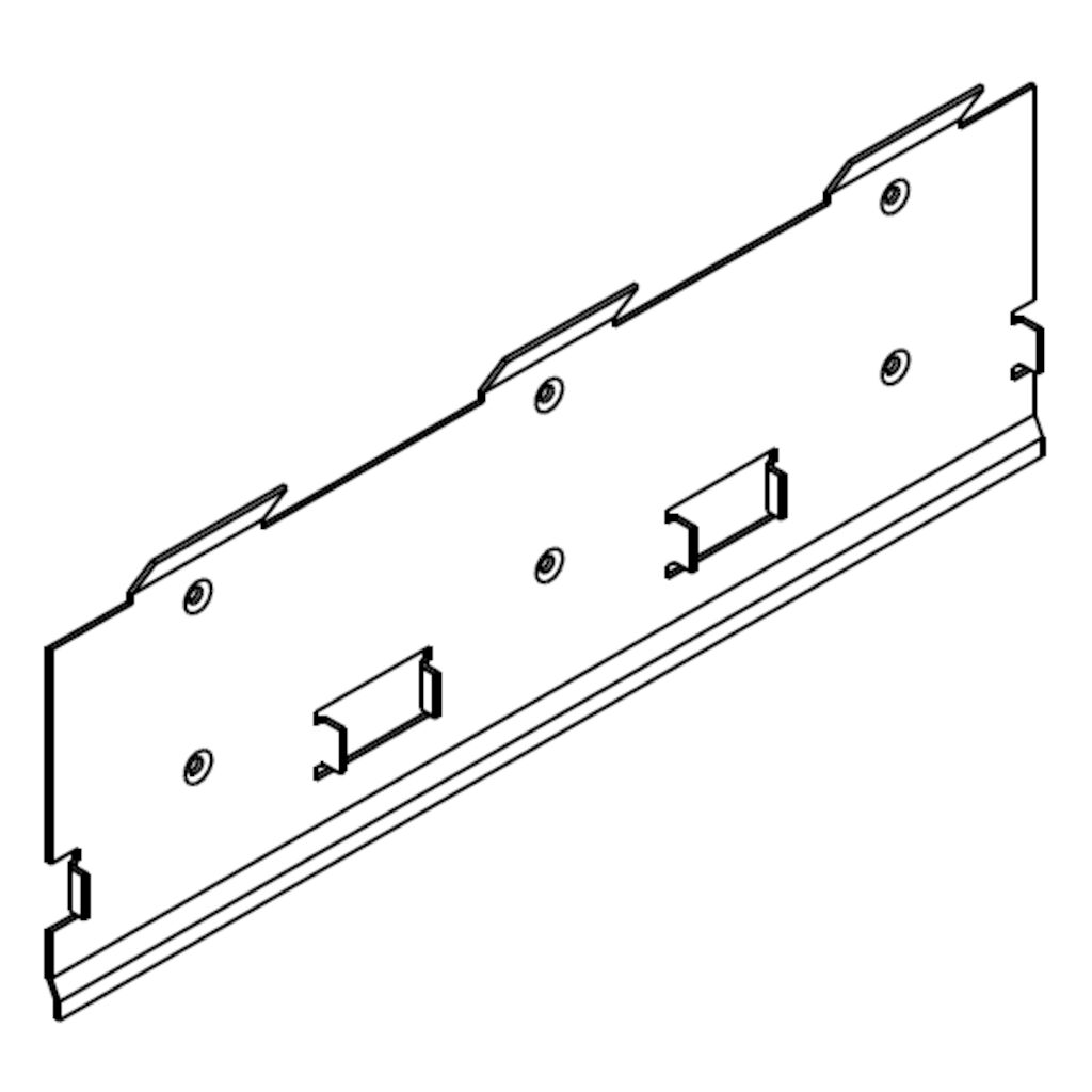 Pa of 5 Back plates 3 for Dosage pump 1stk.