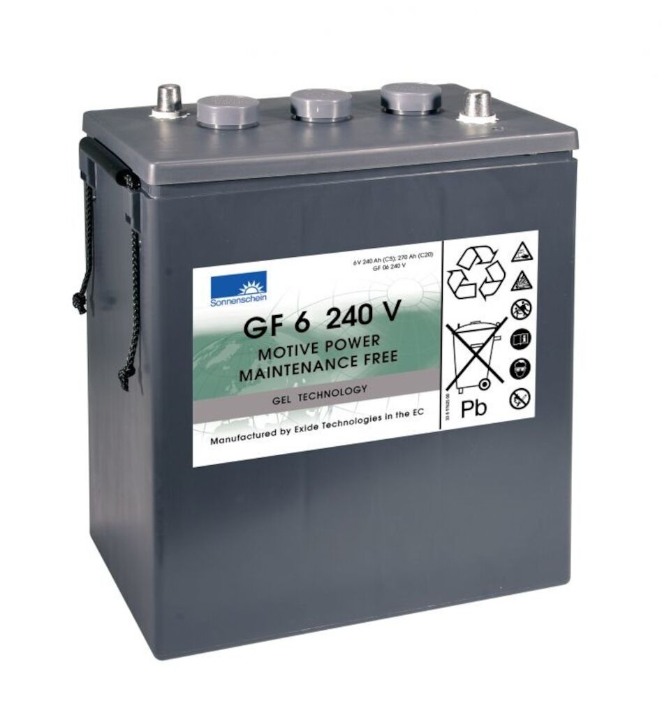 Bateria żelowa 1szt. - 6V / 240Ah - bateria trakcyjna blok 6V/240Ah