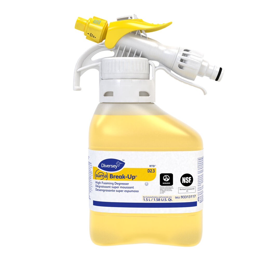 Suma® Break-Up® High Foaming Degreaser D2.3 2x1.5L