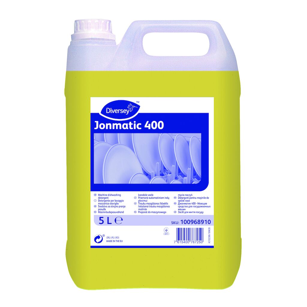 Jonmatic 400 2x5L - preparat do maszynowego mycia naczyń w warunkach wody twardej
