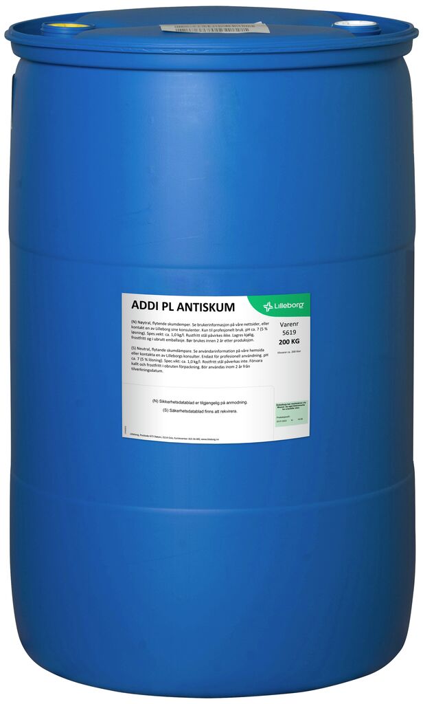 ADDI PL ANTISKUM 200kg - Skumdemper over 45 °C
