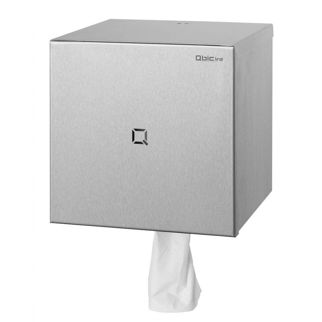 Qbic keukenrol dispenser midi 1st - RVS Keukenrol dispenser midi