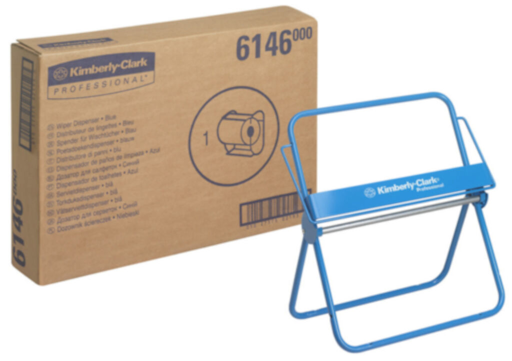 KC Wall Wiper Dispenser Large Roll Blue 1Stk. - Blau - Wischerspender zur Wandmontage