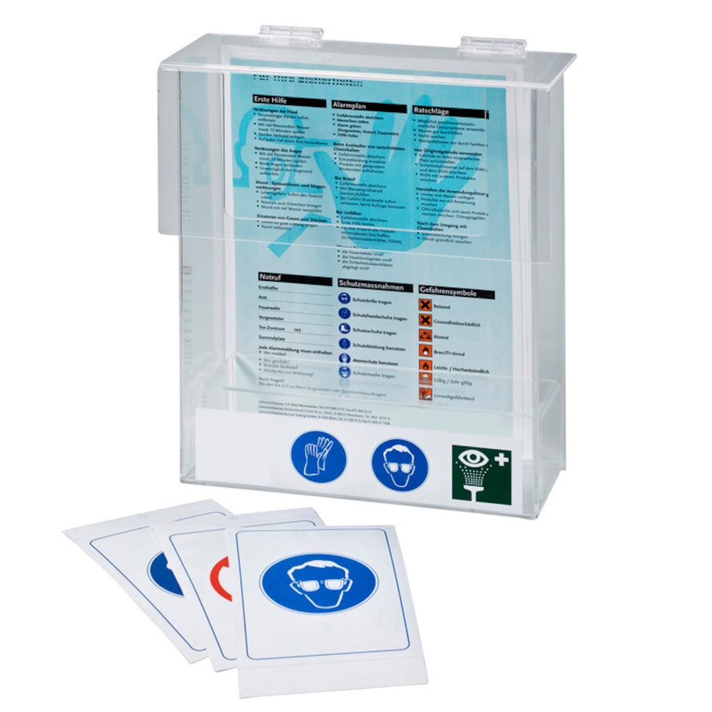 Safety Box PPI 1pz - La Safety-Box in plexiglass è ideale per essere collocata in cucina.