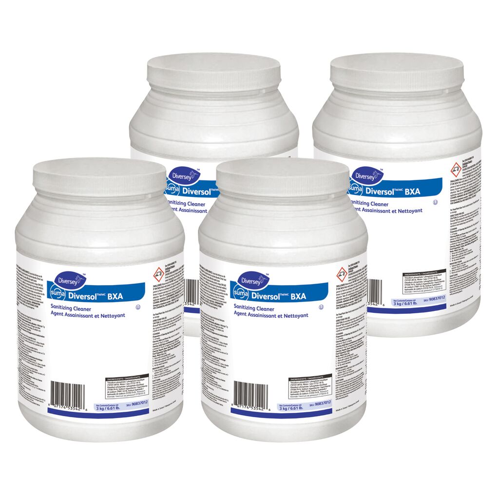 Suma® Diversol™ BXA, 3kg, 4/CT - Sanitizing Cleaner | Solenis Products