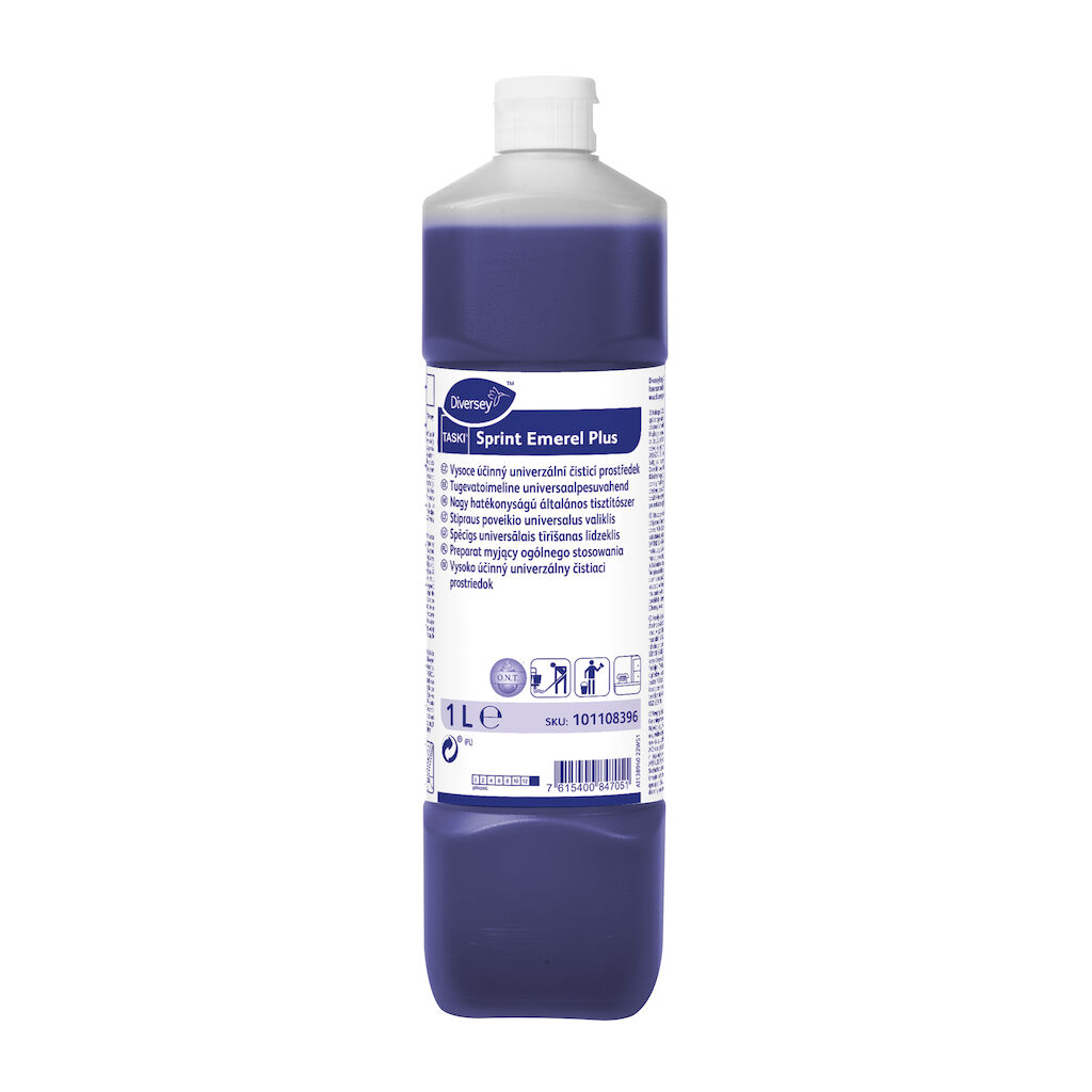 TASKI Sprint Emerel Plus 6x1L - Silny preparat myjący ogólnego stosowania