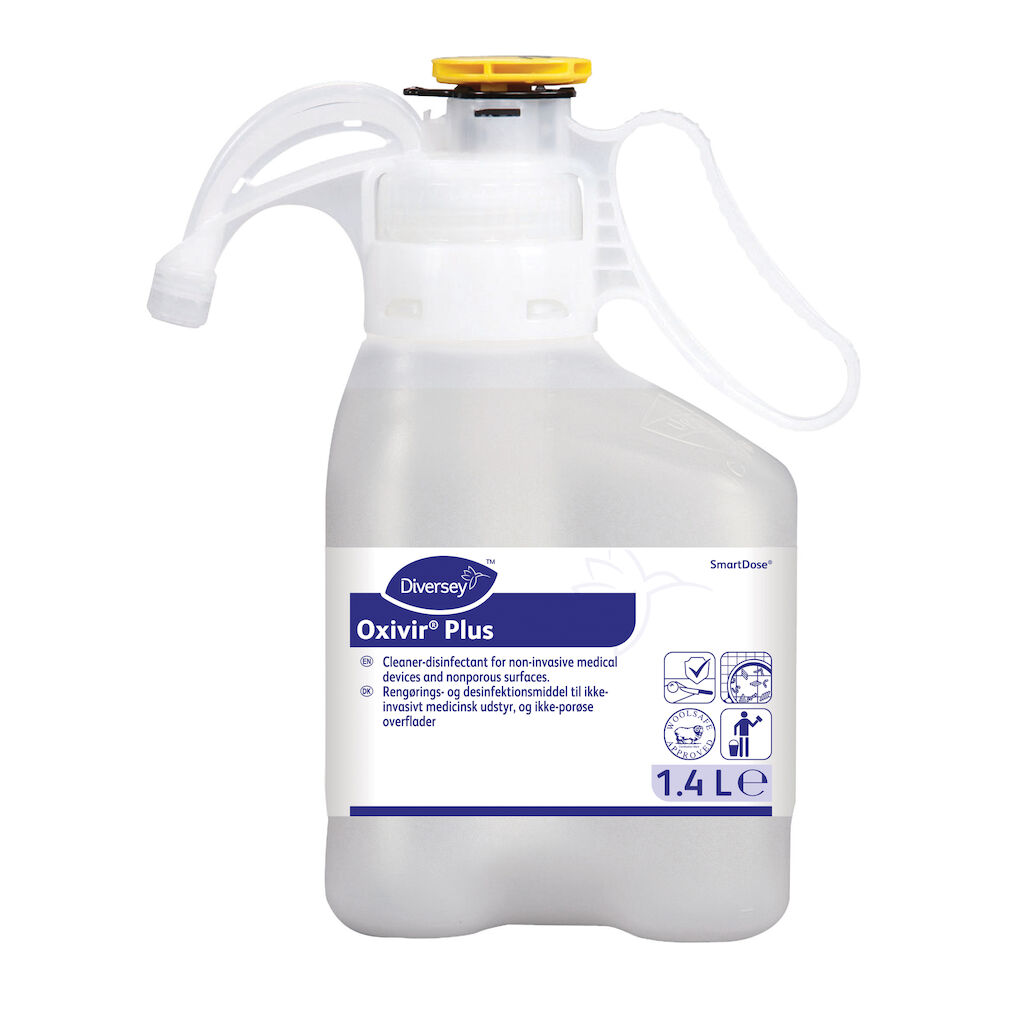 Oxivir Plus SmartDose 1.4L - Cleaner & disinfectant for non-porous hard surfaces