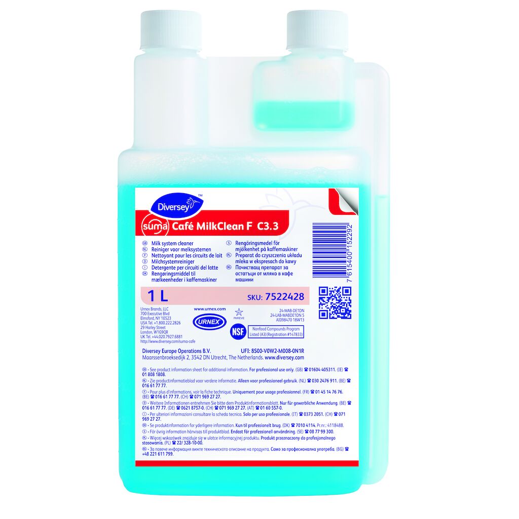 Suma Café MilkClean F C3.3 6x1L - Reiniger voor melksystemen
