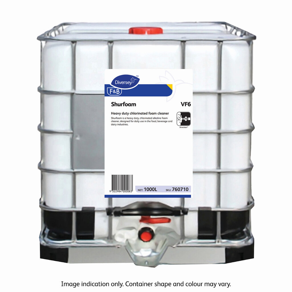 Shurfoam 1000L - Heavy duty chlorinated foaming cleaner