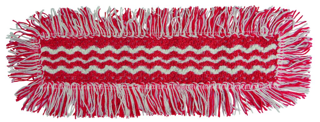 TASKI JM Ultra HD Damp Mop 10x10st - 40 cm - Rood - Microvezel mop voor klamvochtig gebruik