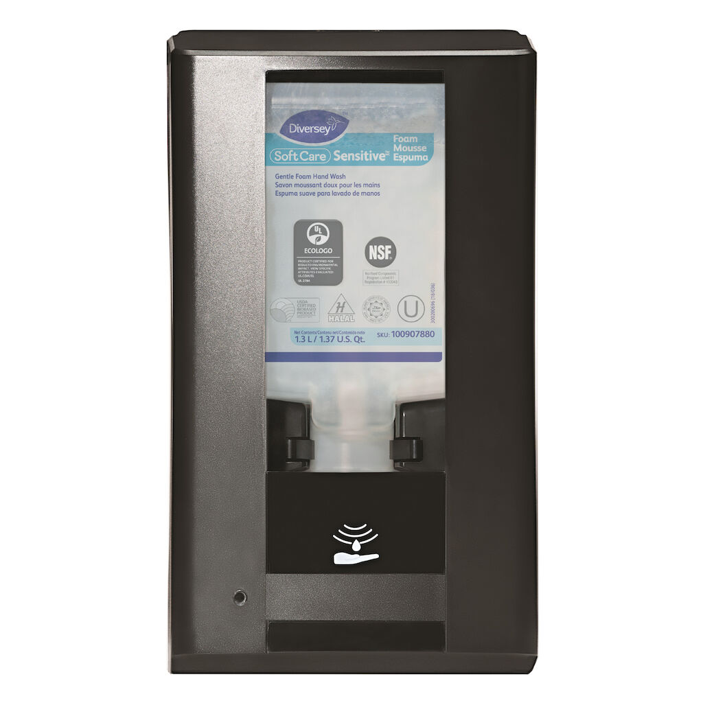 IntelliCare Dispenser Hybrid 1pc - Black - Hybrid touchless hand care dispenser