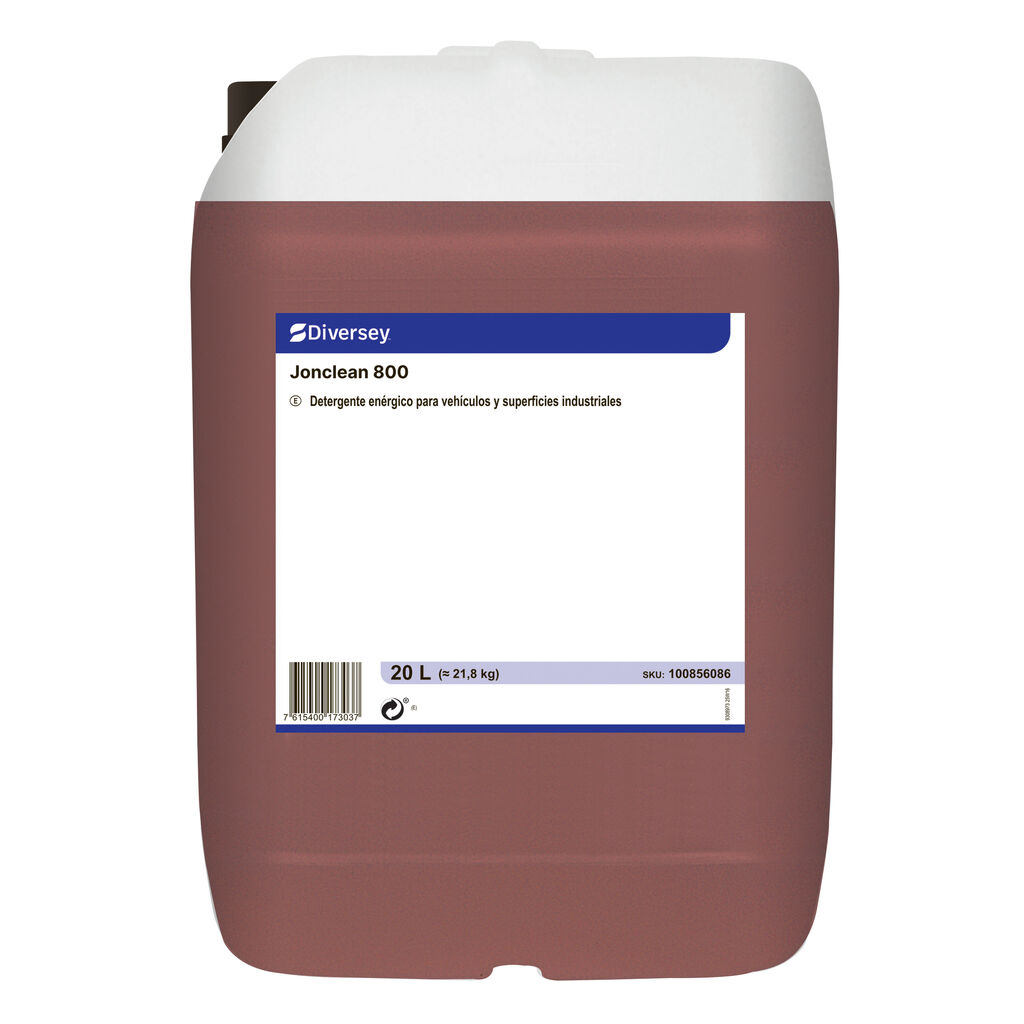 Jonclean 800 20L - Detergente enérgico para vehiculos y superficies industriales