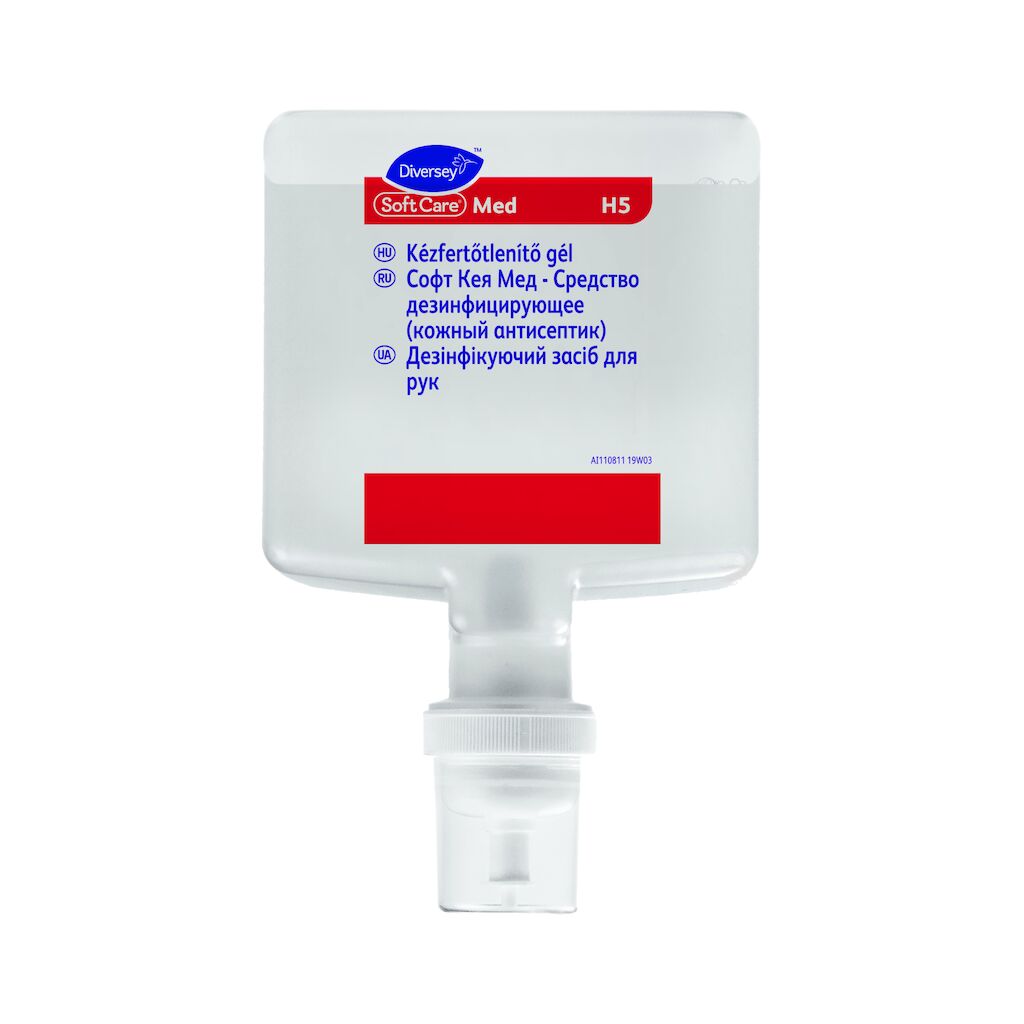 Soft Care MED H5 4x1.3L - Kézfertőtlenítő gél