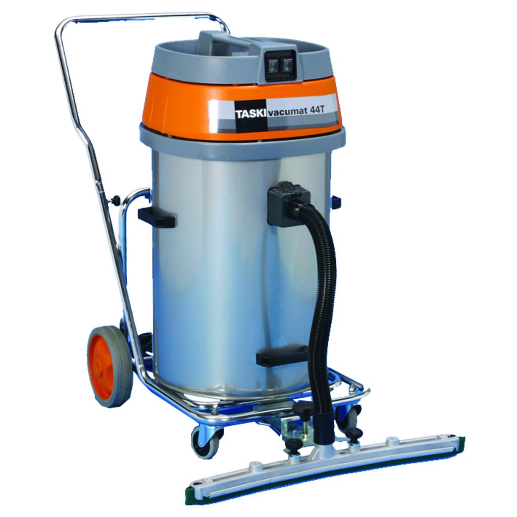 TASKI vacumat 44 T 1pc - Large 44 litre wet & dry vacuum for use with optional kits