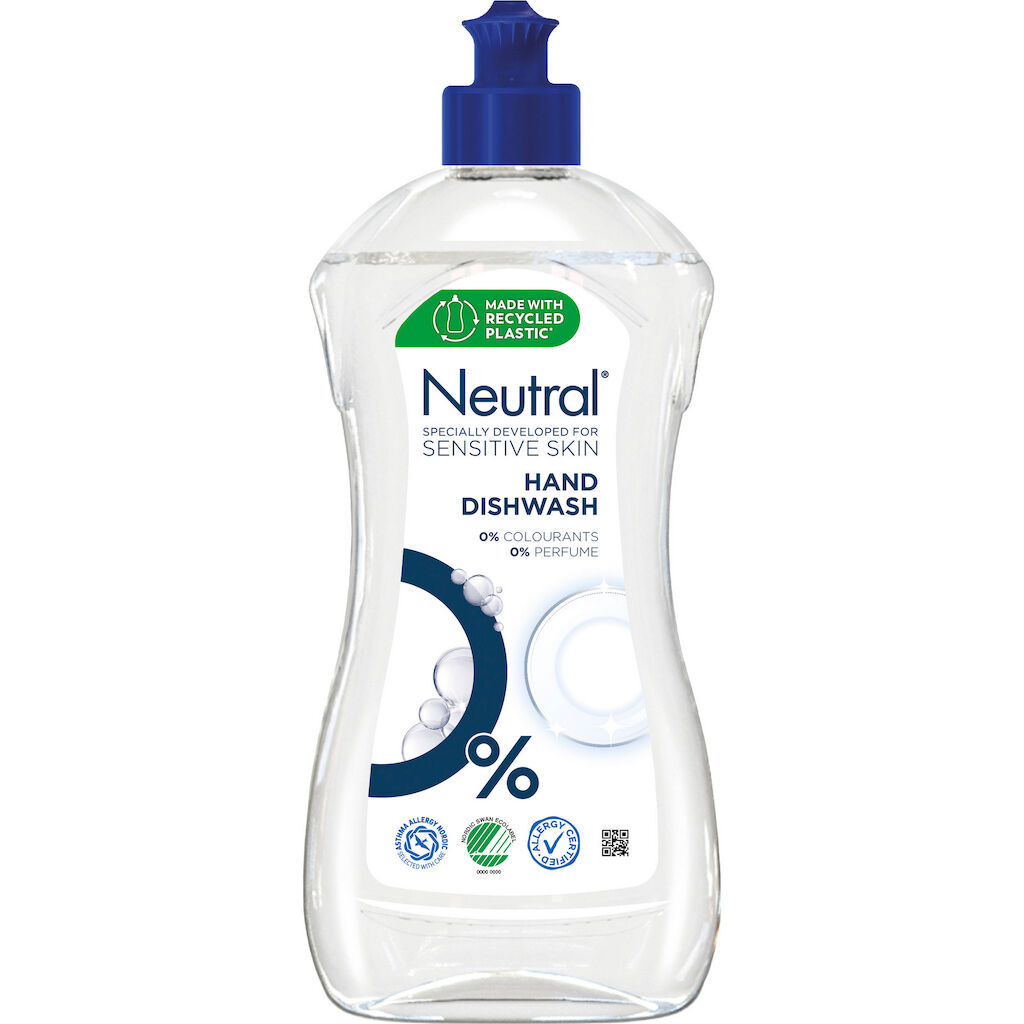 Neutral Opvaskemiddel 12x0.5L - Mildt håndopvaskemiddel