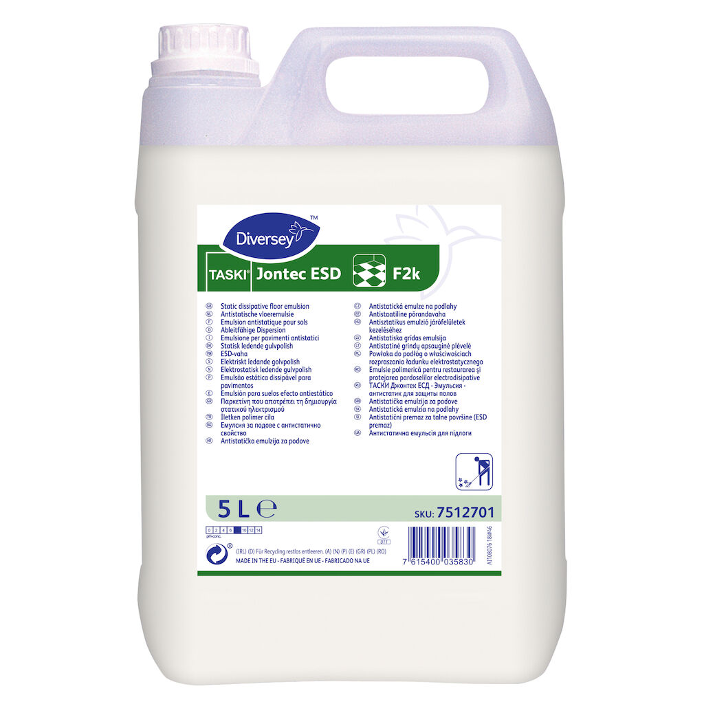 TASKI Jontec ESD F2k 2x5L - Antisztatikus emulzió járófelületek kezeléséhez