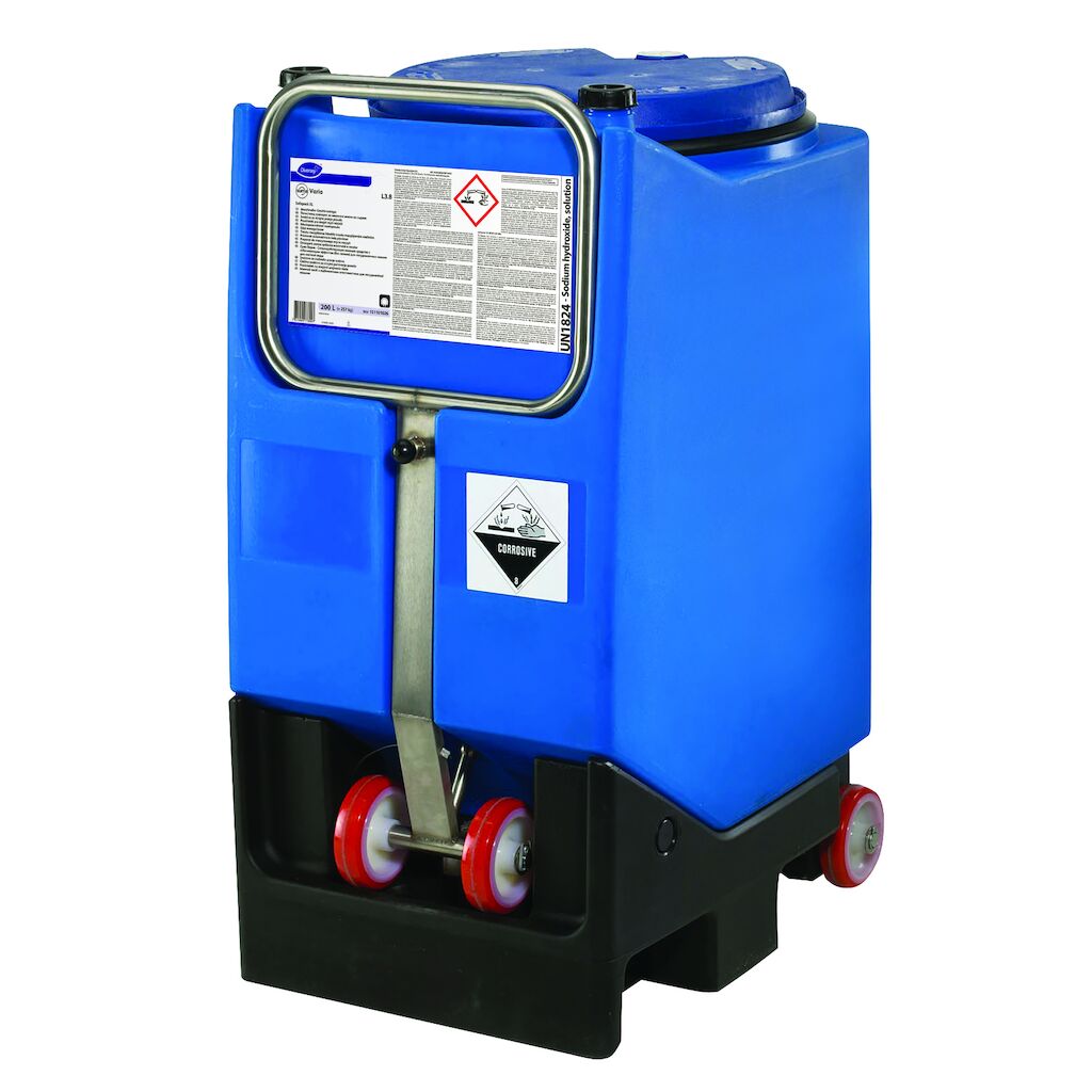 Suma Vario L3.8 200L - Detergente liquido per lavastoviglie a macchina con candeggina inodore per acque medio-dure e dure