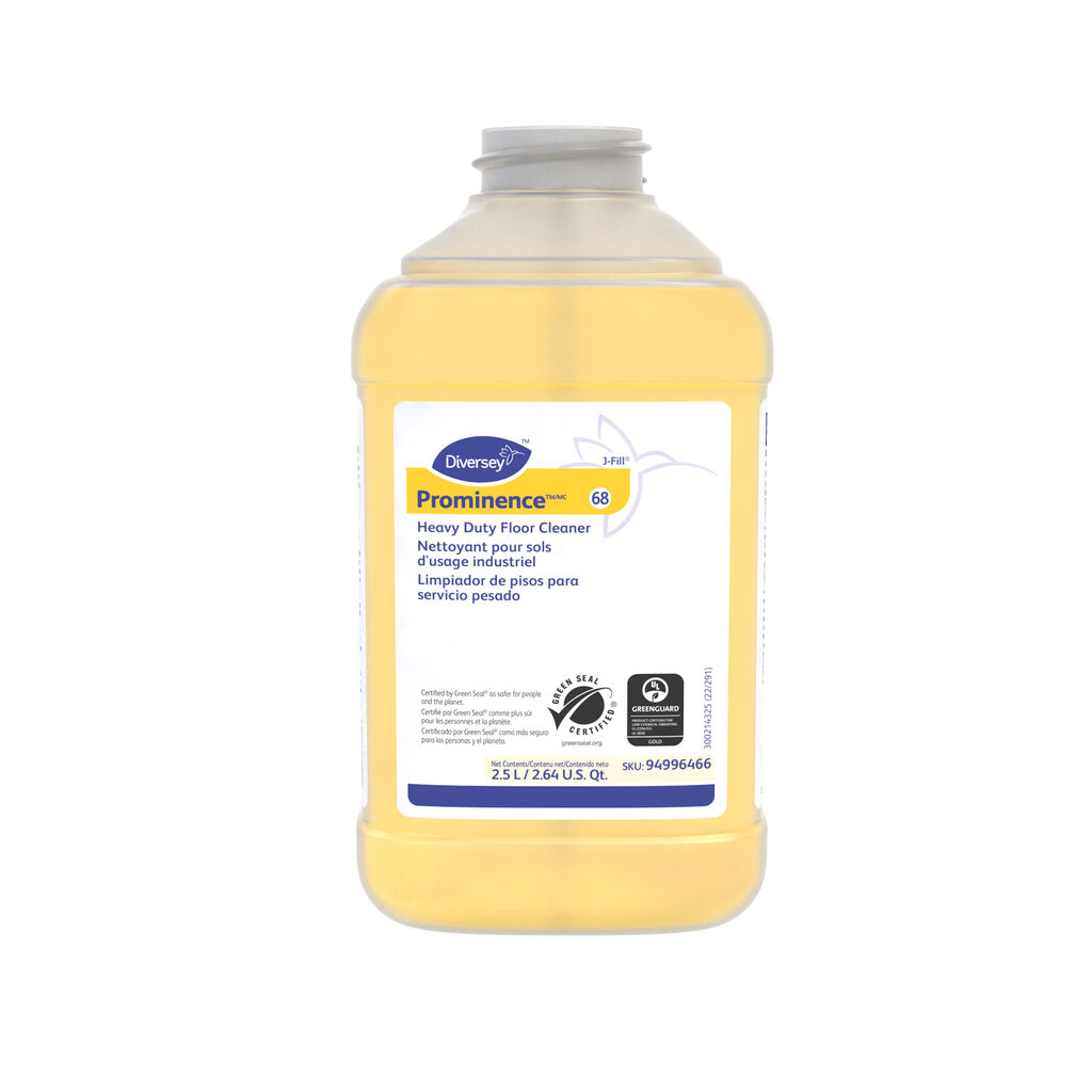 Prominence™ Heavy Duty Floor Cleaner 68, 2.5L, J-Fill® / QuattroSelect®, 2/CT - Heavy Duty Floor Cleaner