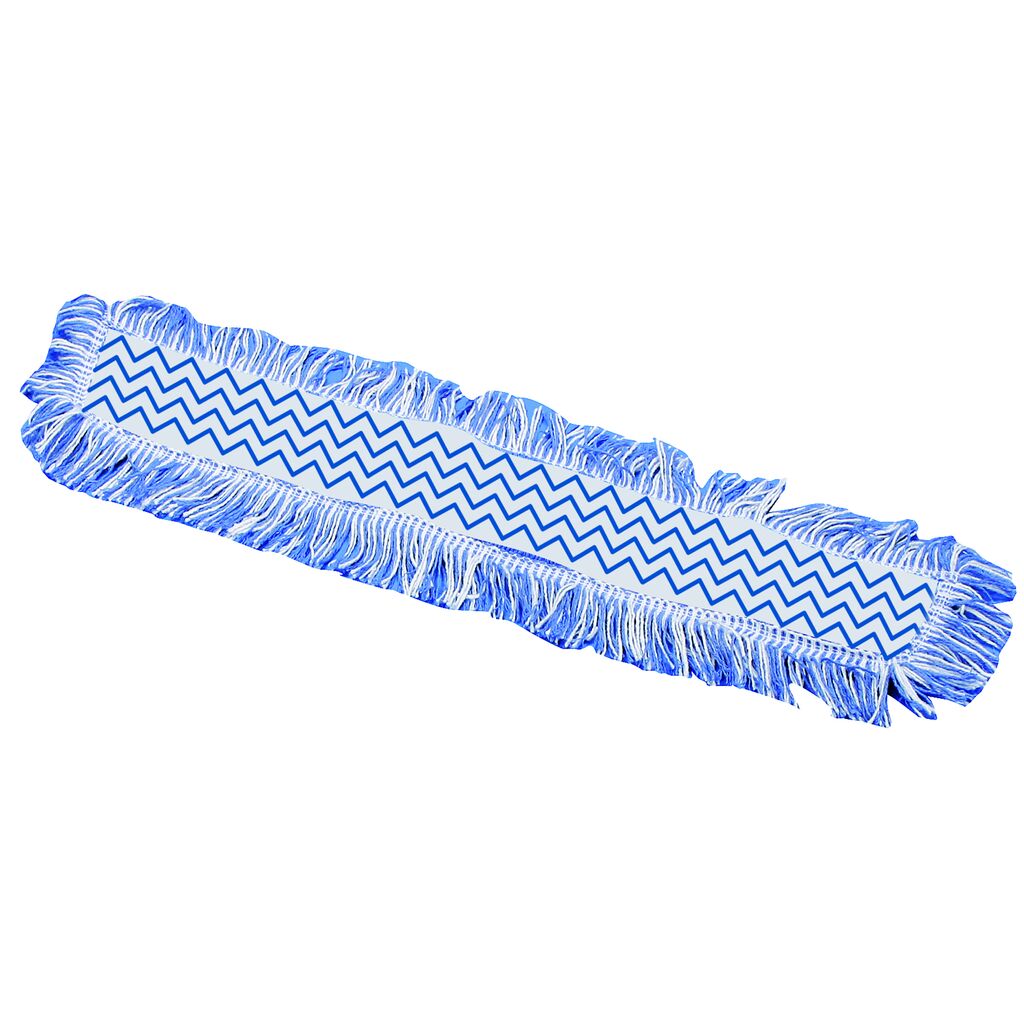 TASKI Jonmaster Ultra HD Feucht-/Nasswischmopp 10x10Stk. - 60 cm - Blau - Premium HD Moppbezüge für das JonmasterSystem, mit Fransen, für die feuchte Bodenreinigung
