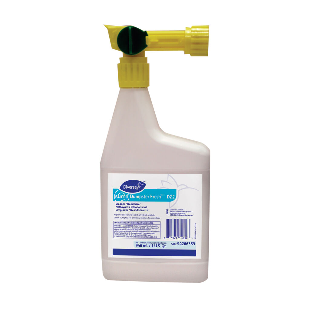 Suma® Dumpster Fresh™ D2.2, 32oz, 4/CT - Cleaner / Deodorizer