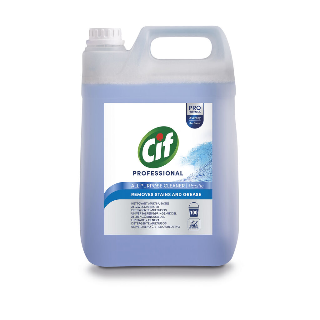 Cif Professional Nettoyant multi-usages Pacific 2x5L - Nettoyant tout usage et pour sols